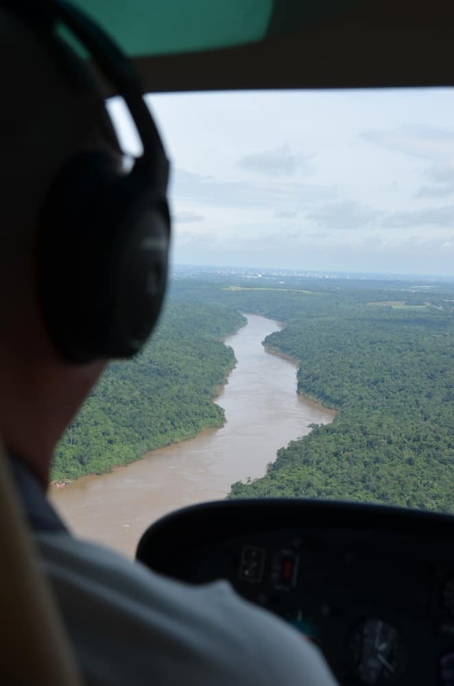 view from the helicopter 3, Jan.2016 (Cataratas de Iguazú)