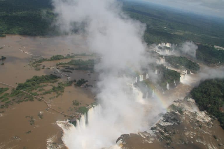 view from the helicopter 2, Jan.2016 (Cataratas de Iguazú)