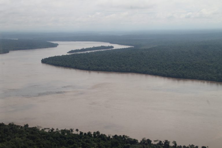 view from the helicopter 1, Jan.2016 (Cataratas de Iguazú)