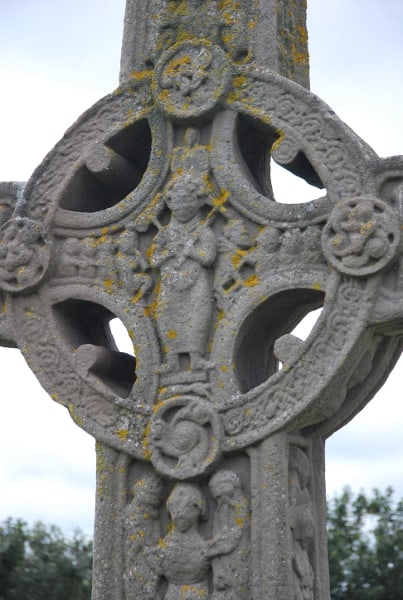 Irlanda, Cloamacnoise – croce celtica, 2011 (Clonmacnoise)