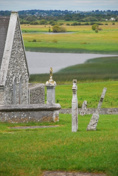 Irlanda, Cloamacnoise – veduta, 2011 (Clonmacnoise)