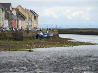 アイルランド、ゴルウェイ－青いボート 2011年