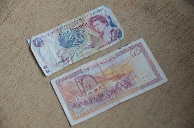 Isle of Man – money, May 2014 (Isla de Man)
