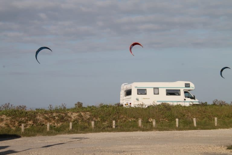 Isle of Portland – campervan and kites, May 2015 (Dorset)