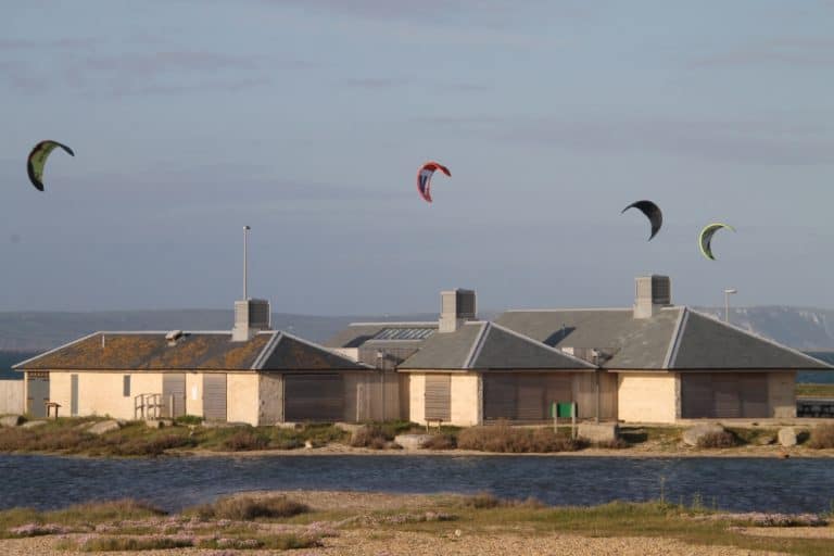 Isle of Portland – kites and houses, May 2015 (Dorset)