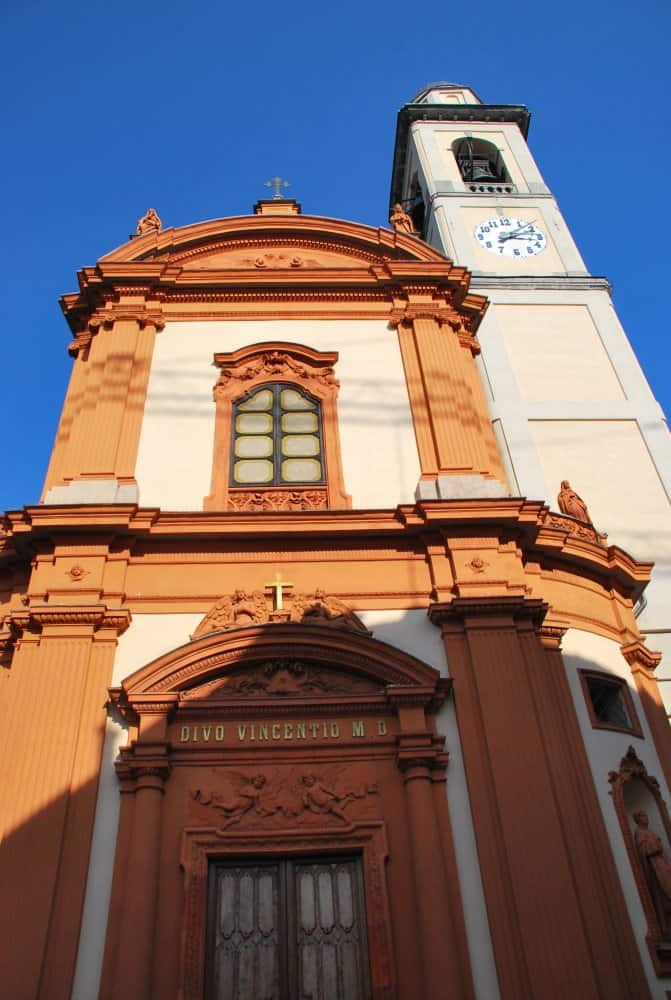 Italia, Cernobbio – chiesa, gennaio 2013 (Lombardia)