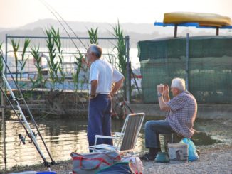 イタリア、ヴァレーゼ湖－釣り 2013年6月