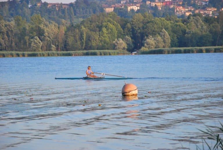 Italia, Lago di Varese – canottaggio, giugno 2013 (Lombardia)