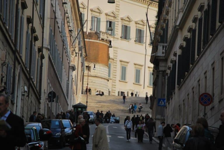 Italy, Rome – stairs and slope, Nov.2013 (Rome)
