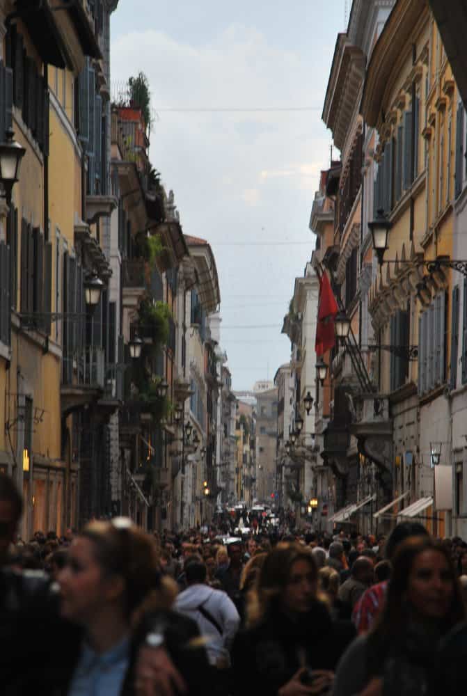 Italy, Rome – Via Condotti, Nov.2013 (Rome)