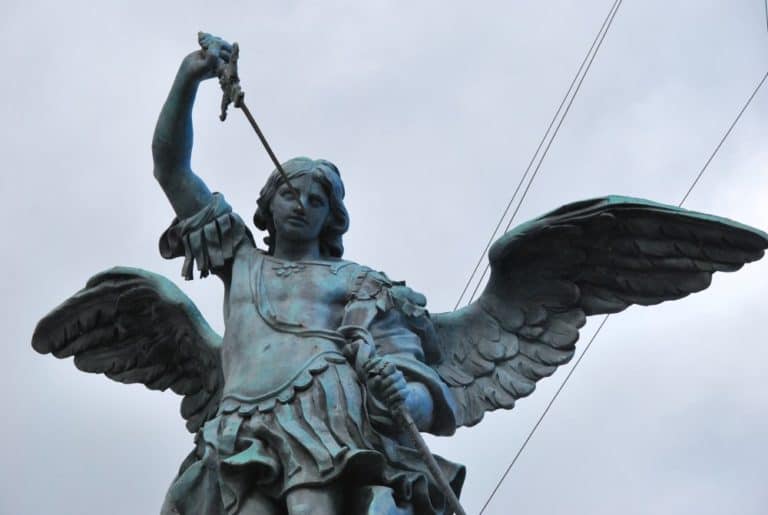 Italy, Rome – angel, Nov.2013 (Rome)