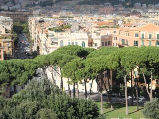 Italia, Roma – cerchio e quadrato, novembre 2013