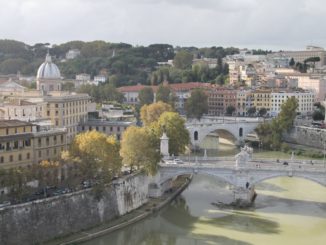 Italy, Rome – circle and square, Nov.2013