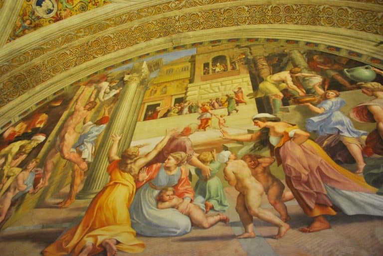 Italy, Rome – ‘The Fire in the Borgo’, Nov.2013 (Rome)