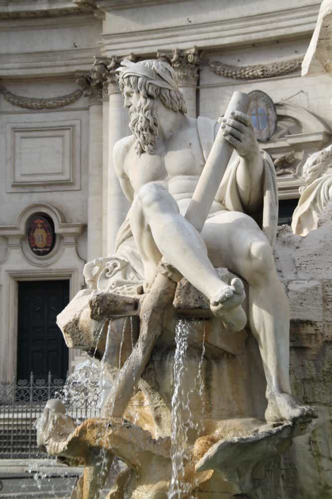 イタリア、ローマ－噴水 2013年11月 (ローマ)