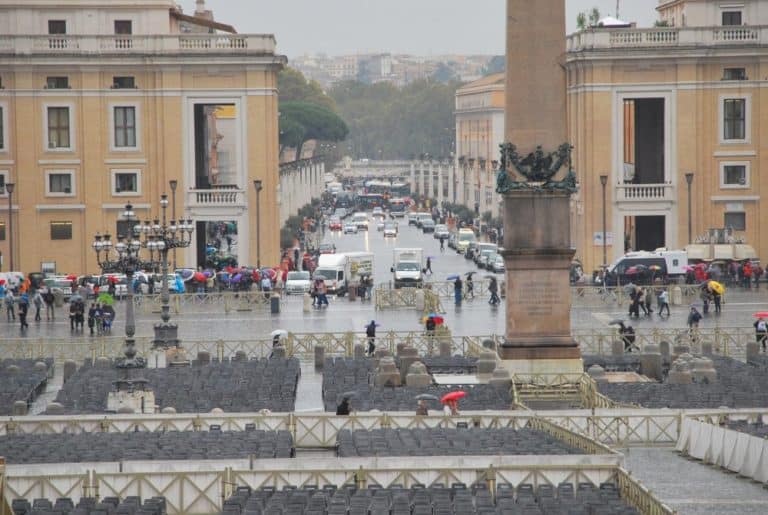 イタリア、ローマ－雨模様 2013年11月 (ローマ)