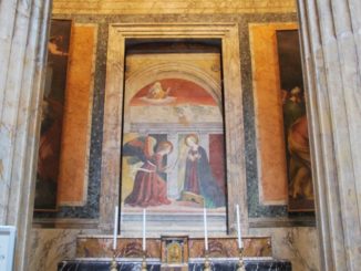 Italia, Roma – La chiesa vicina, novembre 2013