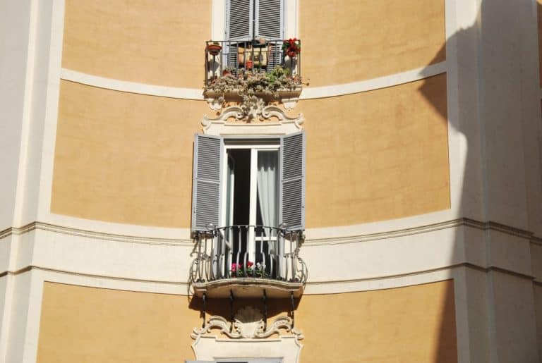 Italy, Rome – light on window, Nov.2013 (Rome)