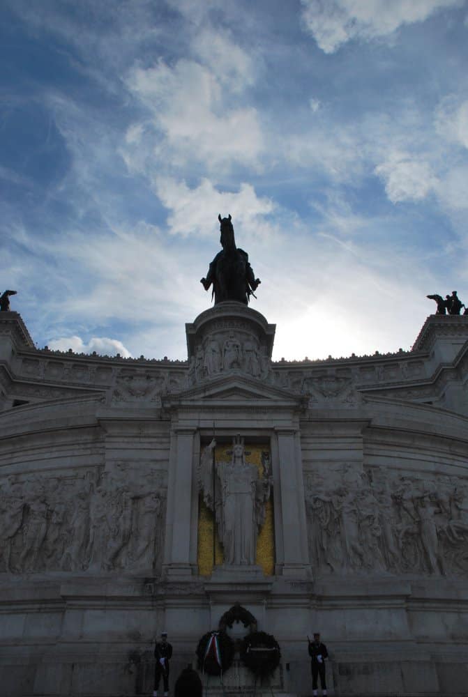 Italy, Rome – horse in sky, Nov.2013 (Rome)