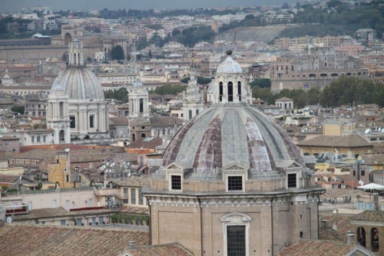 Italy, Rome – view from rooftop, Nov.2013 (Rome)