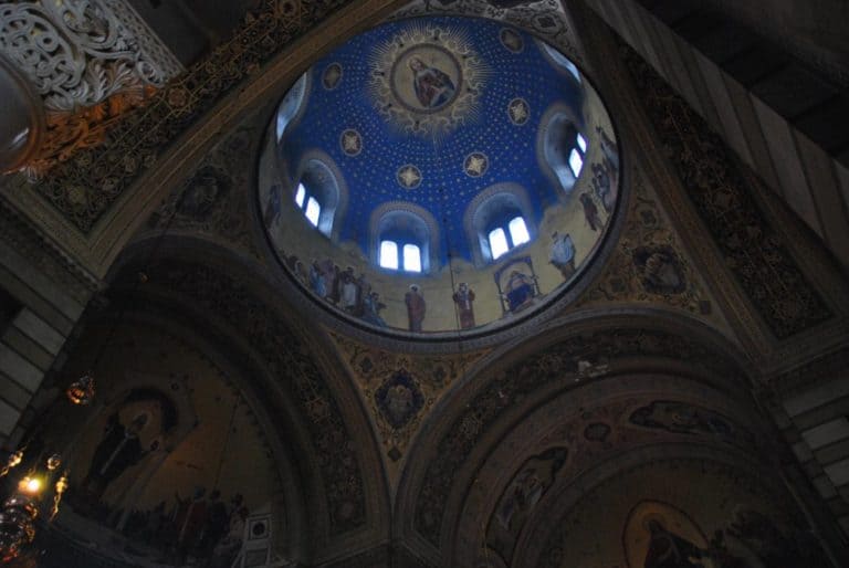 Italy, Trieste – blue ceiling, Feb. 2014 (Trieste)
