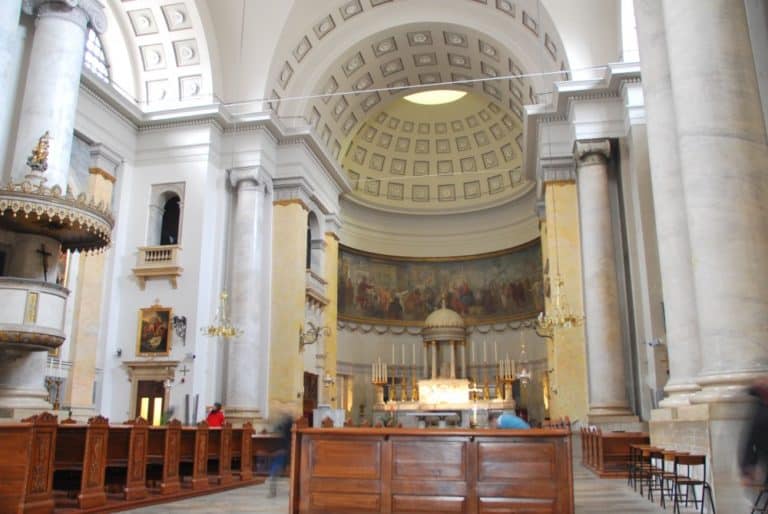 Italy, Trieste – large church, Feb. 2014 (Trieste)