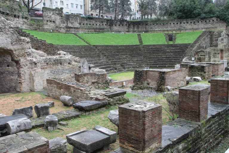 Italy, Trieste – Roman theatre, Feb. 2014 (Trieste)