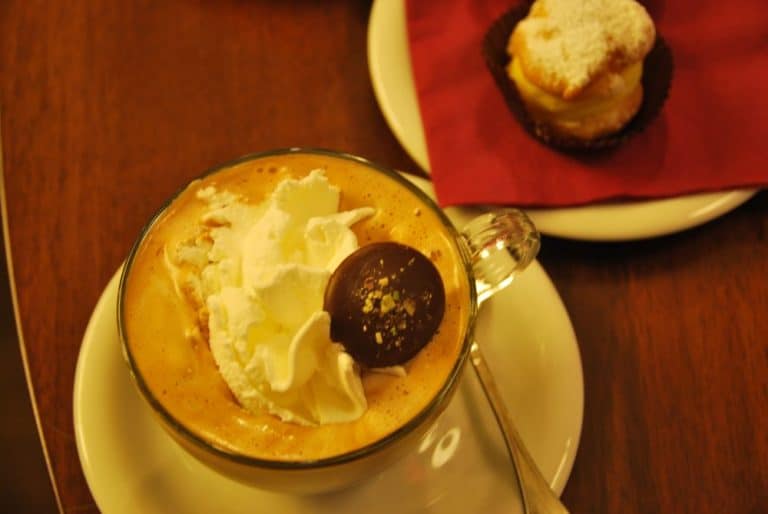 Italy, Trieste- Viennese coffee, Feb. 2014 (Trieste)