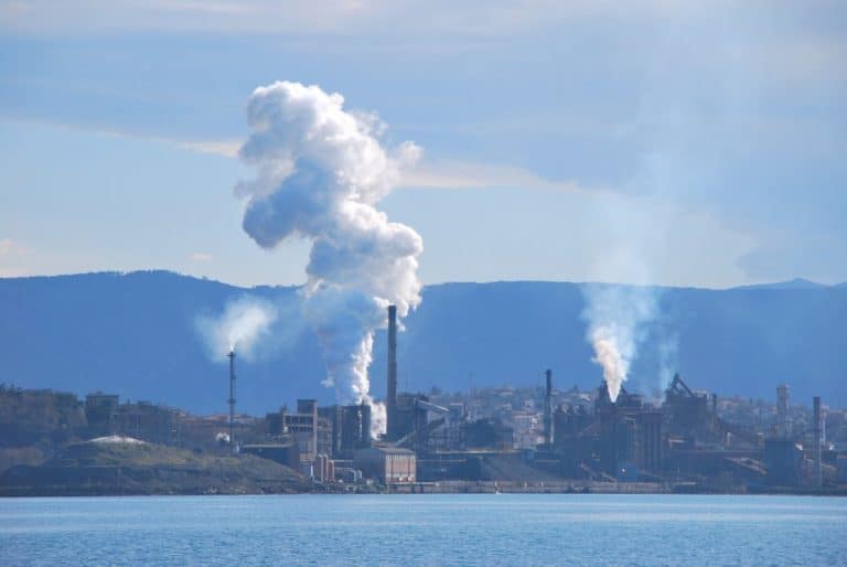 Italy, Trieste – smoke, Feb. 2014 (Trieste)