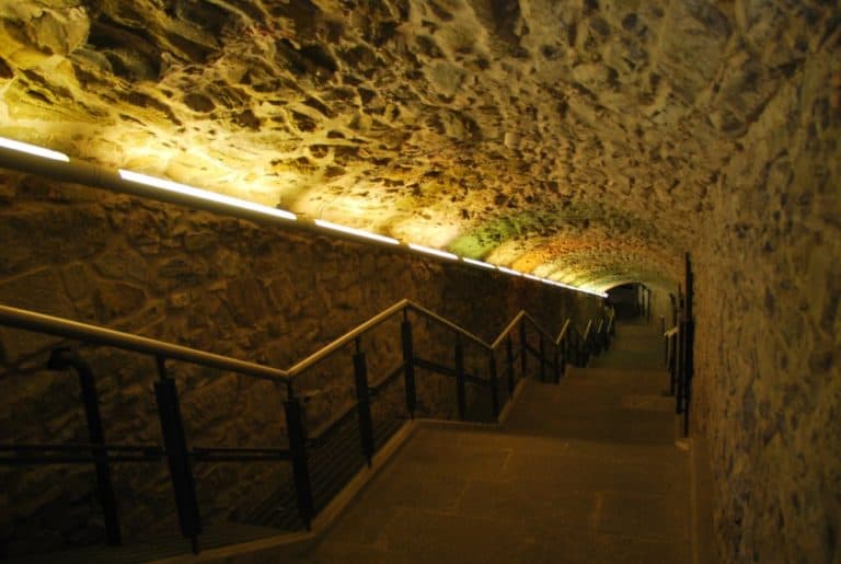 Italy, Trieste – staircase, Feb. 2014 (Trieste)
