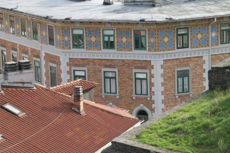 Italy, Trieste – pattern on wall, Feb. 2014 (Trieste)