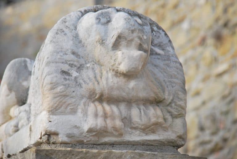 Italy, Trieste – lion, Feb. 2014 (Trieste)
