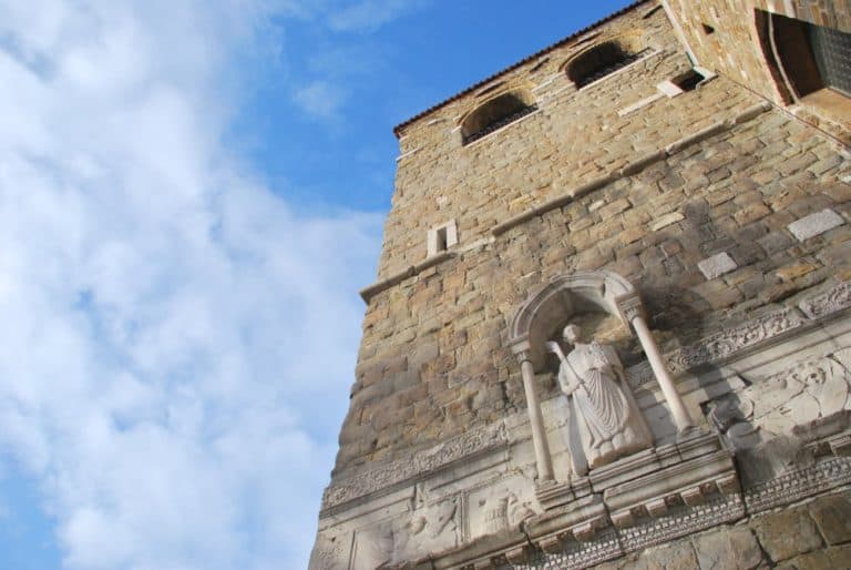 Italy, Trieste – bell tower, Feb. 2014 (Trieste)