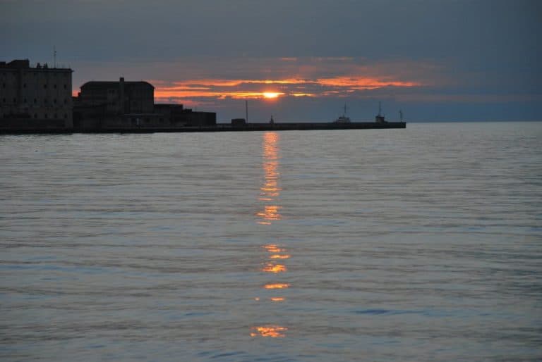 Italy, Trieste – sunset, Feb. 2014 (Trieste)