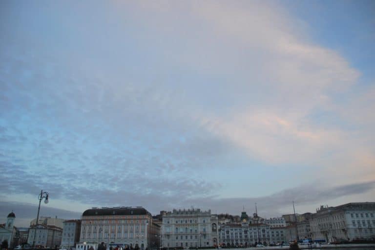 Italy, Trieste – sky, Feb. 2014 (Trieste)