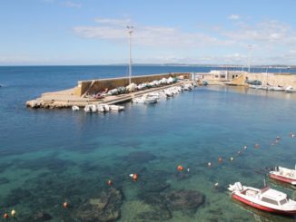 Italy, Polignano a Mare – blue of spring, Apr.2013