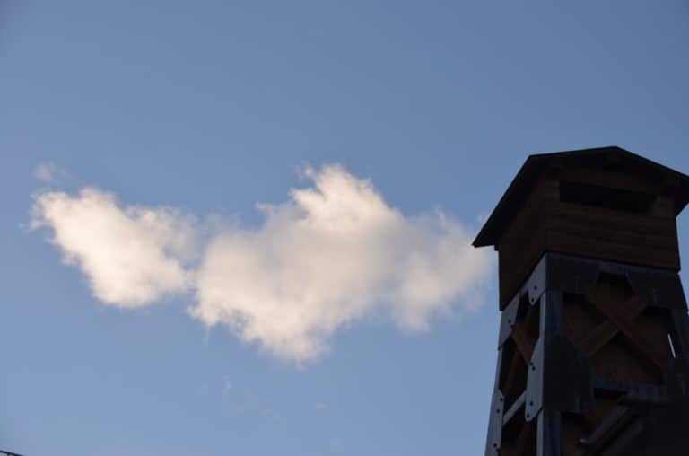日本、伊豆熱川－雲？湯煙？ 2013年12月 (伊豆)