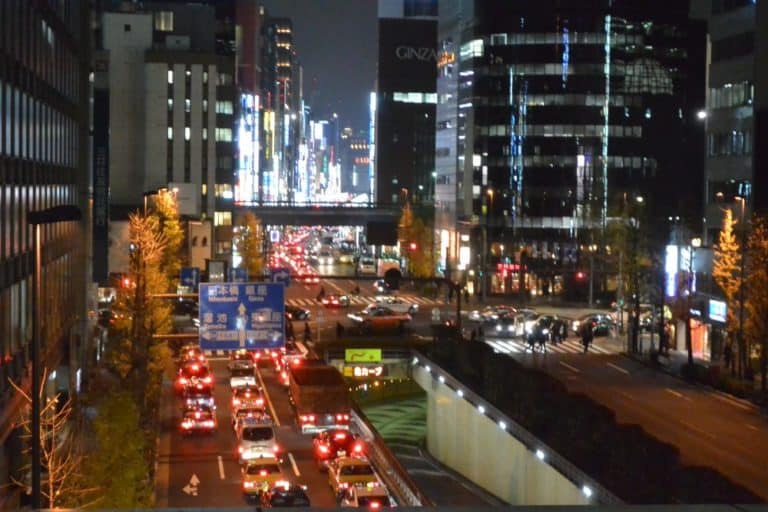 日本、東京－交通 2013年12月 (東京)