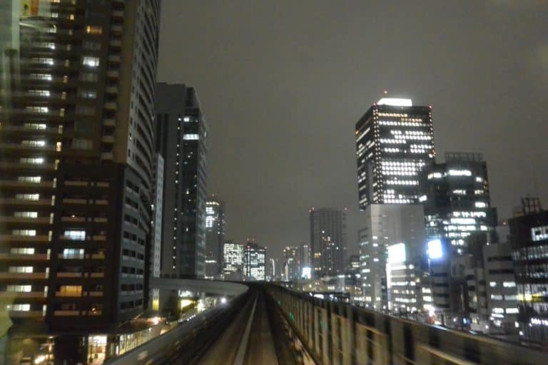 日本、東京－線路 2013年12月 (東京)