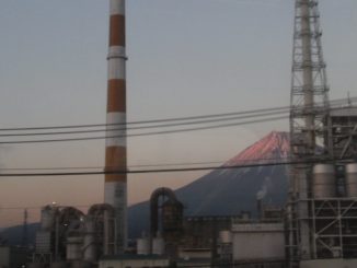 Giappone, Chiba – tramonto, gen. 2015