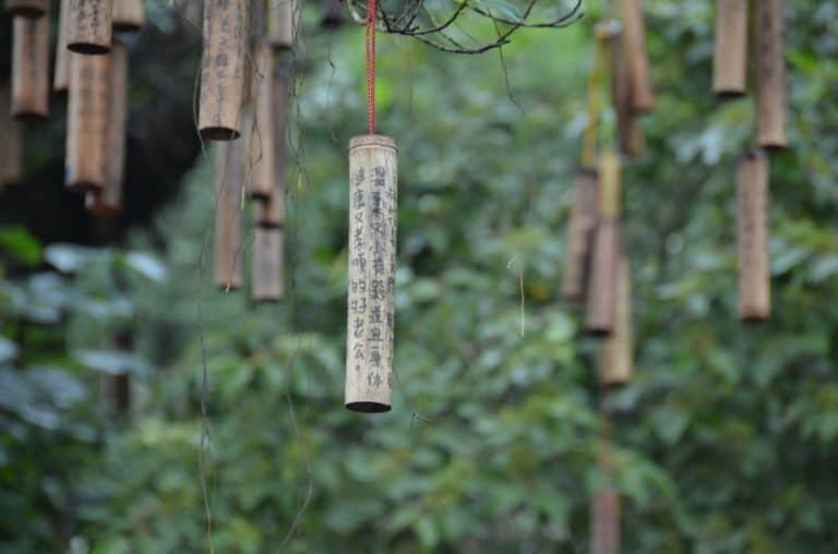Jingtong – hanging bamboo pipes, May 2015