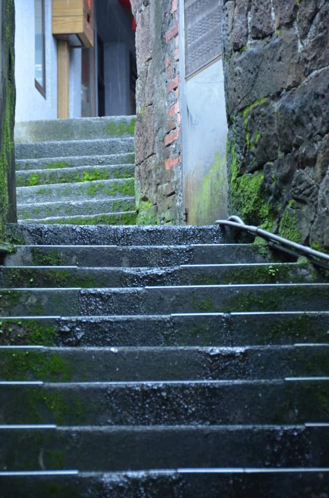Jiufen – staircase, May 2015