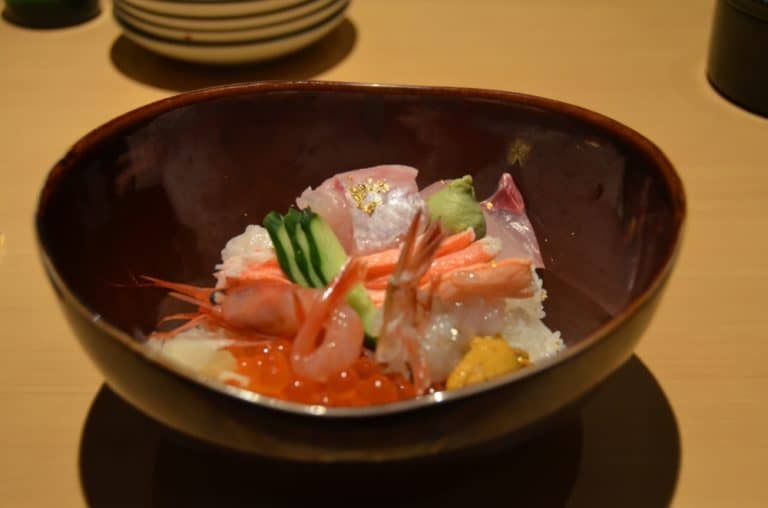 ristorante – frutti di mare con riso, Mar.2016 (Kanazawa)