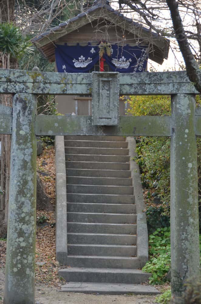 日本、唐津－階段 2014年1月 (九州)