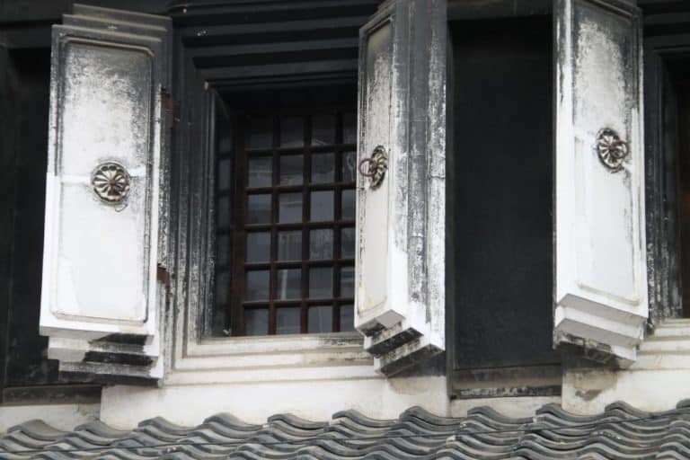 Japan, Kawagoe – window, Dec.2013