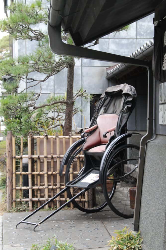 Japan, Kawagoe – rickshaw, Dec.2013