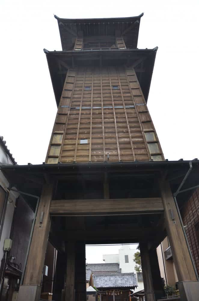 Japan, Kawagoe – bell tower, Dec.2013
