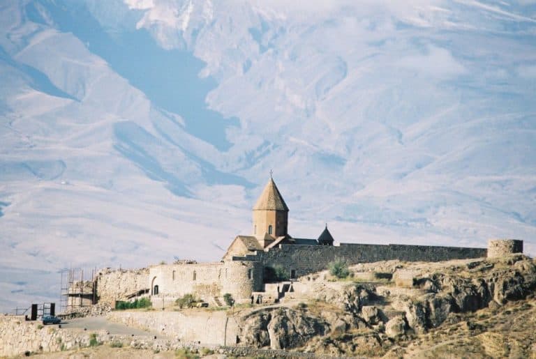 Armenia, Khor Virup – old church, Autumn 2005