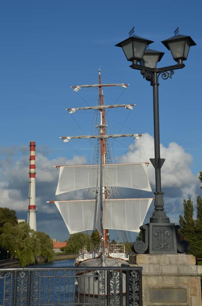 Lithuania, Klaipeda – sailboat, Sept.2014 (Klaipeda)