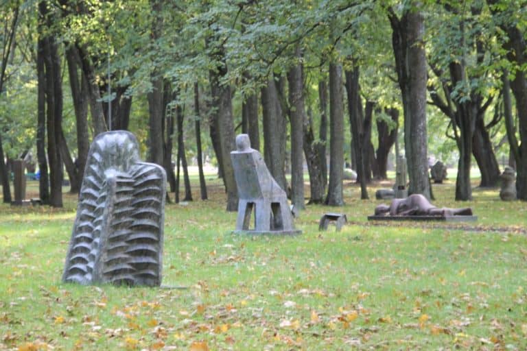 Lithuania, Klaipeda – many sculptures, Sept.2014 (Klaipeda)